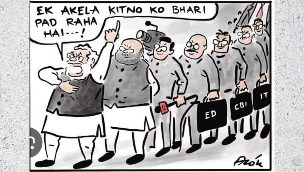 -देश में अगर कोई आज दहशत का दूसरा नाम है, वह है ED. शायद ही कोई इसका नाम 2014 के पहले जानता होगा. तम