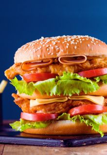 Kung Pao Pnr Mandarin Burger