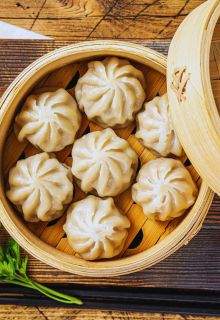 Chicken Momos Steamed