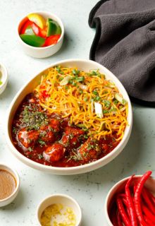 Veg Noodles & Manchurian Combo