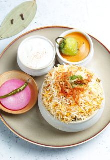 Soya Chaap Biryani 65