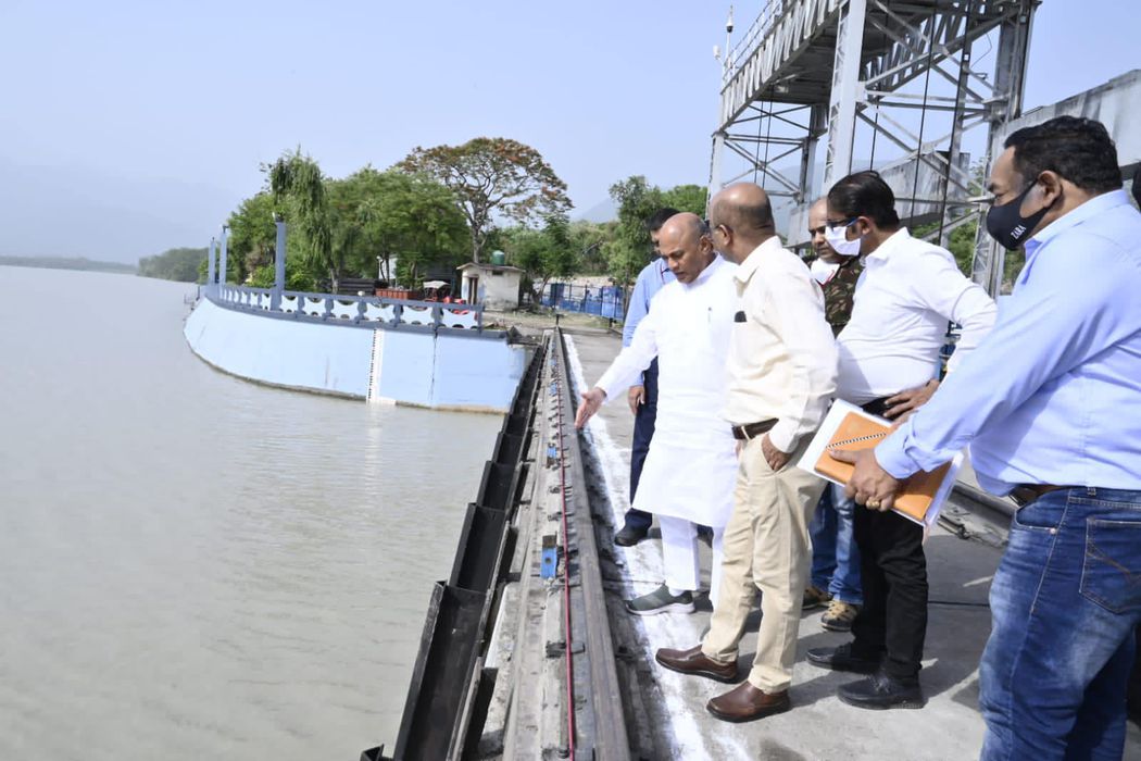 -अपने उत्तराखंड दौरे पर आज केन्द्रीय इस्पात मंत्री श्री आरसीपी सिंह ने उत्तराखंड जल विद्युत निगम के 