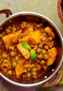 Alu Matar Curry (Full)