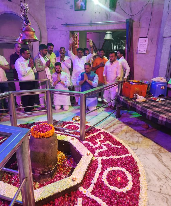 -आज बागपत आगमन पर प्रदेश अध्यक्ष (भाजपा युवा मोर्चा) श्री प्रांशु दत्त द्विवेदी जी के साथ ऐतिहासिक प