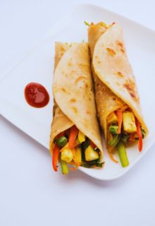 Alu Masala Frankie Roll