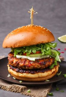 Kings Alu Tikki Burger