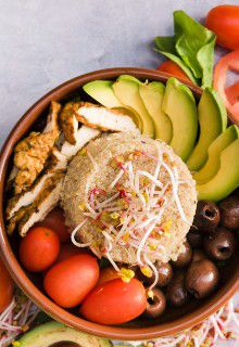 Burrito Bowl Chicken Fajita