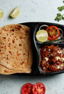 Chicken Korma With Laccha Parantha (2)