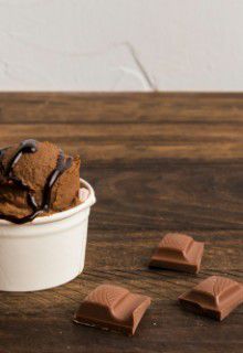 Chocolate Ice Cream Cup