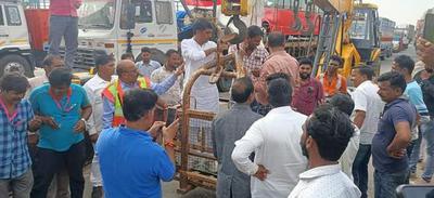 लोकल वाहनों पर लगे फास्टेग से वसूला जा रहा था टोल, श्यामलाल जोकचंद ने हटवाया सेंसर