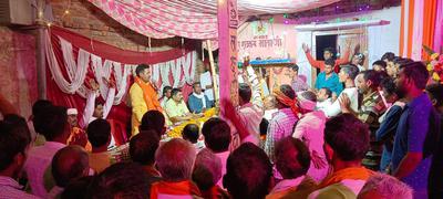 महेसुआ (नई बाजार) में हर्षोल्लास के साथ मनाई गई श्री रामनवमी