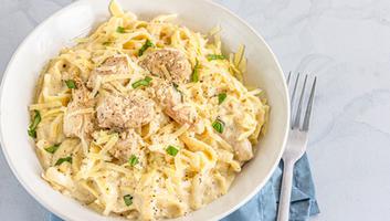 Chicken Pasta Alphredo