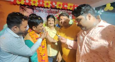 जन्मदिन की शुभकामनाओं के लिए पार्षद एडवोकेट अनुराग पाण्डेय ने मित्रों के प्रति जताया आभार