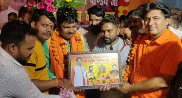 जन्मदिन की शुभकामनाओं के लिए पार्षद एडवोकेट अनुराग पाण्डेय ने मित्रों के प्रति जताया आभार