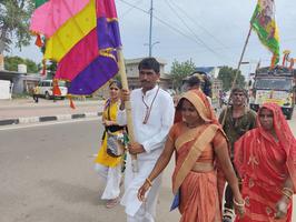 प्रतिज्ञा पदयात्रा - वो कांग्रेस मुक्त करना चाहते थे हम भी निकल पड़े हैं हमारी भी जिद है