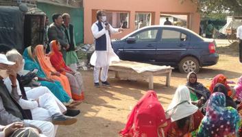 संजय कुमार - मडिहान विधानसभा चुनाव में जमुई व कलवारी के अंतर्गत जदयू उम्मीदवार को विजयी बनाने के लिए नुक्कड़ सभा को संबोधन
