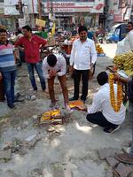 इंटरलाकिग टाइलों से मार्ग को पक्का करने का काम होगा शुरू