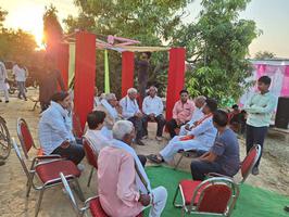 विधानसभा सकलड़ीहा, चकिया और अन्य क्षेत्रों के विभिन्न वैवाहिक कार्यक्रमों में पहुंचे सूर्यमुनि तिवारी