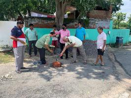 "काम किया है, काम करेंगे", की विचारधारा के साथ मैथिलीशरण गुप्त वार्ड में हुआ विकास कार्य का शुभारंभ