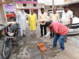 मैथिलीशरण गुप्त वार्ड के बी ब्लॉक में हुआ नाली व इंटरलॉकिंग टाइल्स निर्माण कार्य