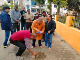 सोच ईमानदार..काम दमदार, की भावना के साथ इंदिरानगर में हुआ पार्क जीर्णोद्धार कार्य का शुभारंभ