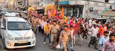 भगवान श्री जगन्नाथ के जयकारों के साथ निकाली गई जगन्नाथ रथ यात्रा