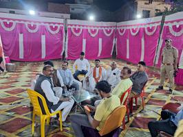 विधानसभा सकलड़ीहा, चकिया और अन्य क्षेत्रों के विभिन्न वैवाहिक कार्यक्रमों में पहुंचे सूर्यमुनि तिवारी