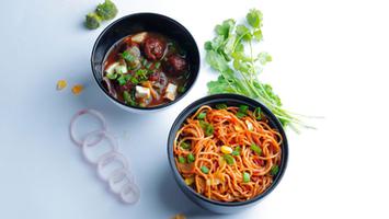 Chicken Noodles & Manchurian Combo