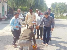 पैच सुधार कार्य से वार्ड की सड़कों को मिलेगा नया स्वरूप