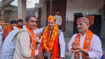 सूर्यमुनि तिवारी - पंडित दीनदयाल उपाध्याय नगर के शक्ति केंद्र हिंदवारी में नुक्कड़ सभा का हुआ आयोजन
