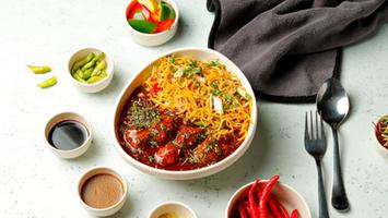 Veg Noodles & Manchurian Combo