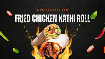 Fried Chicken Kathi Roll