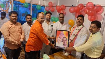 सूर्यमुनि तिवारी - शौर्य हॉस्पिटल एण्ड चाइल्ड केयर सेंटर का उद्घाटन समारोह, दीं शुभकामनाएं