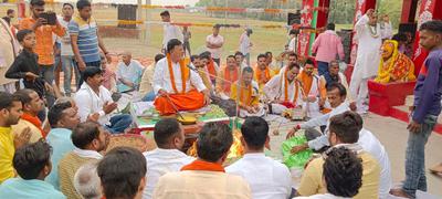 दुर्गा अष्टमी के शुभ अवसर पर काली माता मंदिर में विशाल दंगल और मेले का हुआ आयोजन