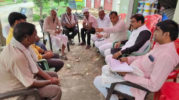 समाजवादी पार्टी सदस्यता अभियान - अचरा ग्रामसभा क्षेत्र के विभिन्न गांवों में दिखा सपा समर्थकों का उत्साह