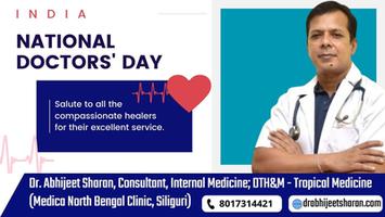 National Doctor's Day - Not all heroes wear capes, some wear a stethoscope
