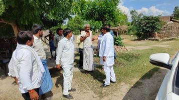 समाजवादी पार्टी सदस्यता अभियान - सदस्यता नवीनीकरण हेतु विभिन्न ग्रामों में किया दौरा