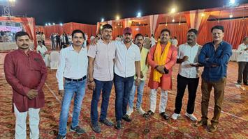 क्षेत्र के विभिन्न वैवाहिक कार्यक्रमों में पहुंचे सूर्यमुनि तिवारी
