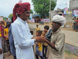 मंदसौर जिला पंचायत चुनाव - वार्ड तीन के प्रत्याशी भोपाल सिंह सोलंकी के पक्ष में मतदान की अपील