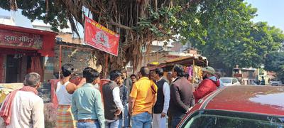 इंदिरानगर के दुर्गा माता मंदिर के निकट सार्वजनिक हॉल निर्माण कार्य का हुआ उद्घाटन