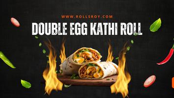 Double Eggs Kathi Roll