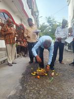 लखनऊ पूर्व विधानसभा के इंदिरानगर ए ब्लॉक में विकास कार्य का हुआ शुभारंभ