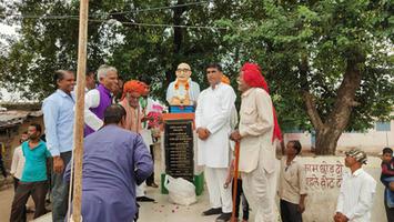 श्यामलाल जोकचंद - 78वें स्वतंत्रता दिवस पर काचरिया चंद्रावत में ध्वजारोहण और स्वतंत्रता संग्राम की धारा का सम्मान