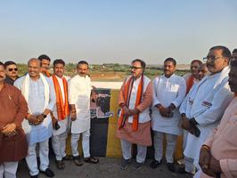 मटकुट्टा रेलवे उपरगामी सेतु का किया गया निरीक्षण