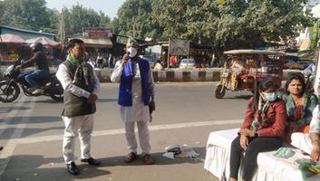 अमल कुमार - दिल्ली सरकार की नई आबकारी नीति के विरोध में उतरा जदयू, कालकाजी विधानसभा में हुआ विरोध प्रदर्शन