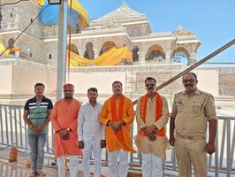 अयोध्या धाम पहुंचकर किए प्रभु श्री राम के दिव्य एवं अलौकिक दर्शन