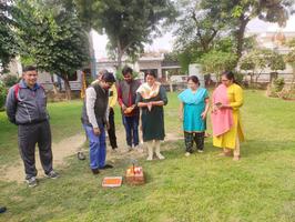 इंदिरानगर लखनऊ के सामने पार्क के जीर्णोद्धार का काम हुआ शुरू