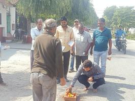 पैच सुधार कार्य से वार्ड की सड़कों को मिलेगा नया स्वरूप