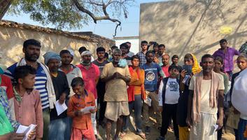 संजय कुमार - मिर्जापुर की मडिहान विधानसभा चुनाव में जदयू के समर्थन में जनसंपर्क अभियान को दी गति