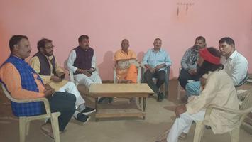 सहयोगीजनों के सुख-दुख में की शिरकत, विभिन्न ग्रामों में पहुंचे सूर्यमुनी तिवारी